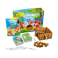 Гра карткова настільна Стратег Грайливі білочки (укр) (30852)