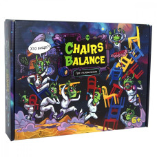 Настільна гра Strateg Chairs Balance стільчики (укр.) (30408)