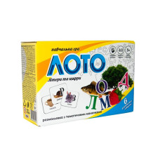 Гра настільна Стратег Лото Літери та цифри (укр) (30369)