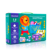 Гра настільна Vladi toys розвиваюча для дітей Фінансики Шопінг (VT2312-06)