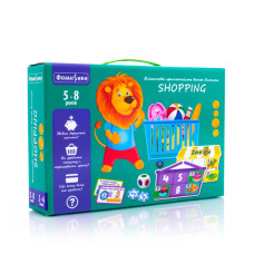 Гра настільна Vladi toys розвиваюча для дітей Фінансики Шопінг (VT2312-06)