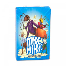 Гра настільна Strateg розважальна Плюс Мінус (укр.) (30292)