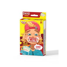Гра настільна Danko Toys VETO міні карткова (укр.) (VETO-02-01U)