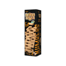 Гра настільна Danko Toys NUMBER TOWER VEGA (укр) (NT-01U)