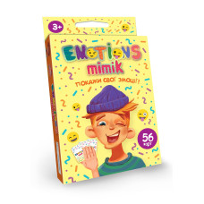 Гра настільна Danko Toys Emotions Mimik (укр) (EM-01-01U)