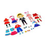Гра розвиваюча Vladi toys магнітна одягалка Trendy girl (VT3702-23)