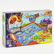 Гра настільна Danko Toys Кльова рибалка і Кінетичний пісок KIDSAND (укр.) (KRKS-01-01U)