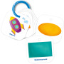Гра настільна Vladi Toys Транспорт Фігури та форми картки з кільцем (VT2000-02)