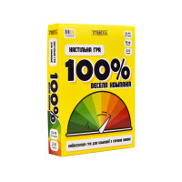 Гра настільна Strateg 100% Весела компанія карткова (30949)