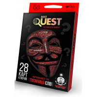 Гра-квест карткова Danko Toys Best quest. Таємниця слів (рос.) (BQ-01-01)