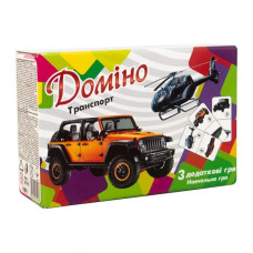 Гра настільна Стратег Доміно Транспорт (укр.) (30765)