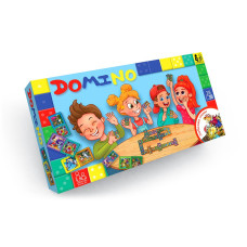 Настільна гра Danko Toys Доміно Улюблені казки (синій) (рос.) (DTG-DMN-02)