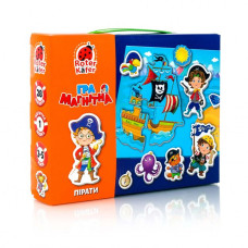 Гра розвиваюча Vladi toys магнітна Пірати (RK2070-02)