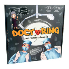 Гра настільна Strateg Doctoring Змагання лікарів (укр.) (30916)