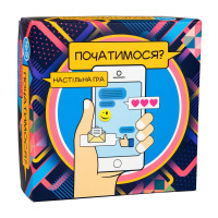 Гра настільна Strateg Початимось? розважальна (укр.) (STR30328)