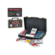 Гра настільна Покер Poker Game Set у валізі 200 фішок (XQ12113)