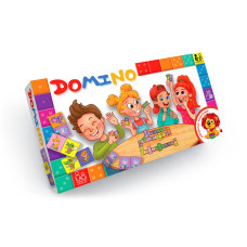 Настільна гра Danko Toys Доміно Кумедні тваринки (білий) (рос.) (DTG-DMN-03)
