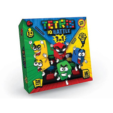 Гра настільна Danko Toys розважальна Tetris IQ battle 3in1 (укр.) (G-TIB-02U)