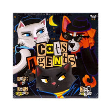 Гра настільна Danko Toys розважальна Cats Agents (укр.) (G-CA-01-01U)
