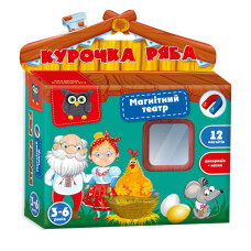 Настільна гра Vladi toys Магнітний театр. Курочка ряба (VT3206-31)