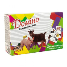 Гра настільна Стратег Доміно "Сільський двір" (укр.) (30766)