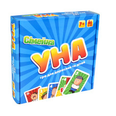 Гра настільна Strateg карткова УНА Сімейна 2 в 1 (укр.) (30527)