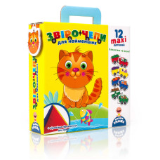 Настільна гра Vladi toys Звірочепи для найменших 12 деталей (VT2906-01)