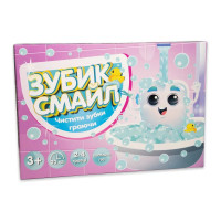 Настільна гра Strateg ходилка Зубик Смайл (укр.) (30398)