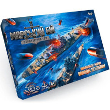 Гра настільна Danko Toys Морський бій (укр) (G-MB-02U)