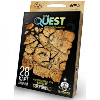 Гра-квест карткова Danko Toys Best quest. У пошуках скарбів (рос.) (BQ-01-03)