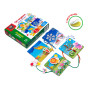 Розвиваюча гра Vladi toys для дітей Шнурівка Від літа до зими (VT5303-13)