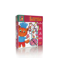 Розвиваюча мінігра Vladi Toys Солодкі смаколики з липучками (VT1804-42)