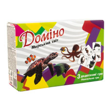 Гра настільна Стратег Доміно Морський світ (укр) (30767)
