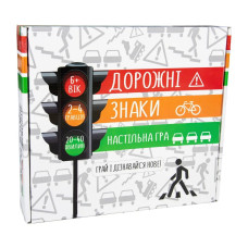 Гра настільна Strateg Дорожні знаки (укр.) (30245)