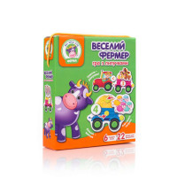 Гра настільна Vladi toys липучки Веселий фермер (VT1310-03)