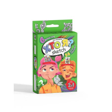 Гра карткова Danko Toys розважальна Хто Я? sсetch (укр.) (HIM-06-01U)