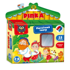 Гра настільна Vladi toys магнітний театр Ріпка (VT3206-29)
