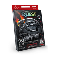 Гра-квест карткова Danko Toys Best quest. Dinosaurs (рос.) (BQ-01-04)