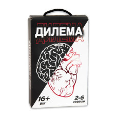 Гра настільна Strateg розважальна Дилема (укр.) (30397)