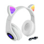 Бездротові навушники Cat Ear з котячими вушками white (JST-B39MWT)