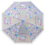 Парасолька-тростина дитяча напівпрозора з єдинорогами фіолетова (SD12350VL)