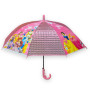 Парасолька-тростина дитяча з мультиплікаційними персонажами рожева (асорт) (SD8303PN)
