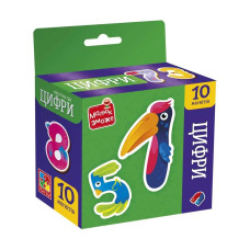 Гра розвиваюча Vladi toys Малюк зможе "Цифри" магнітна 10 ел (VT3106-37)