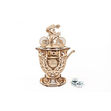 Механічний 3D пазл UGEARS Автоматон Велосипедист (70148)