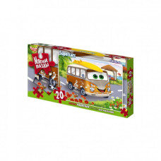 Пазли м'які Danko Toys Музичний автобус 20 ел. (S20-09-04)
