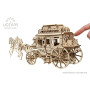 Механічний 3D пазл UGEARS Поштовий диліжанс (70045)