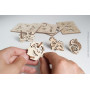 Механічний 3D пазл UGEARS Фіджети-Трібікі. Набір з 4 шт. (70029)
