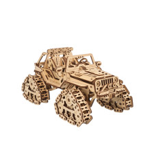 3D пазли UGEARS механічні Гусеничний позашляховик 423 ел (70204)