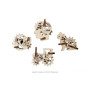 Механічний 3D пазл UGEARS Фіджети-Трібікі. Набір з 4 шт. (70029)