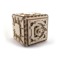 Механічний 3D пазл UGEARS Сейф (70011)